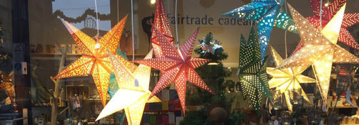 Kerststerren uit India